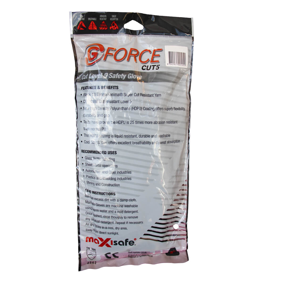 Gloves Cut & Heat Resistant XLarge MaxiSafe