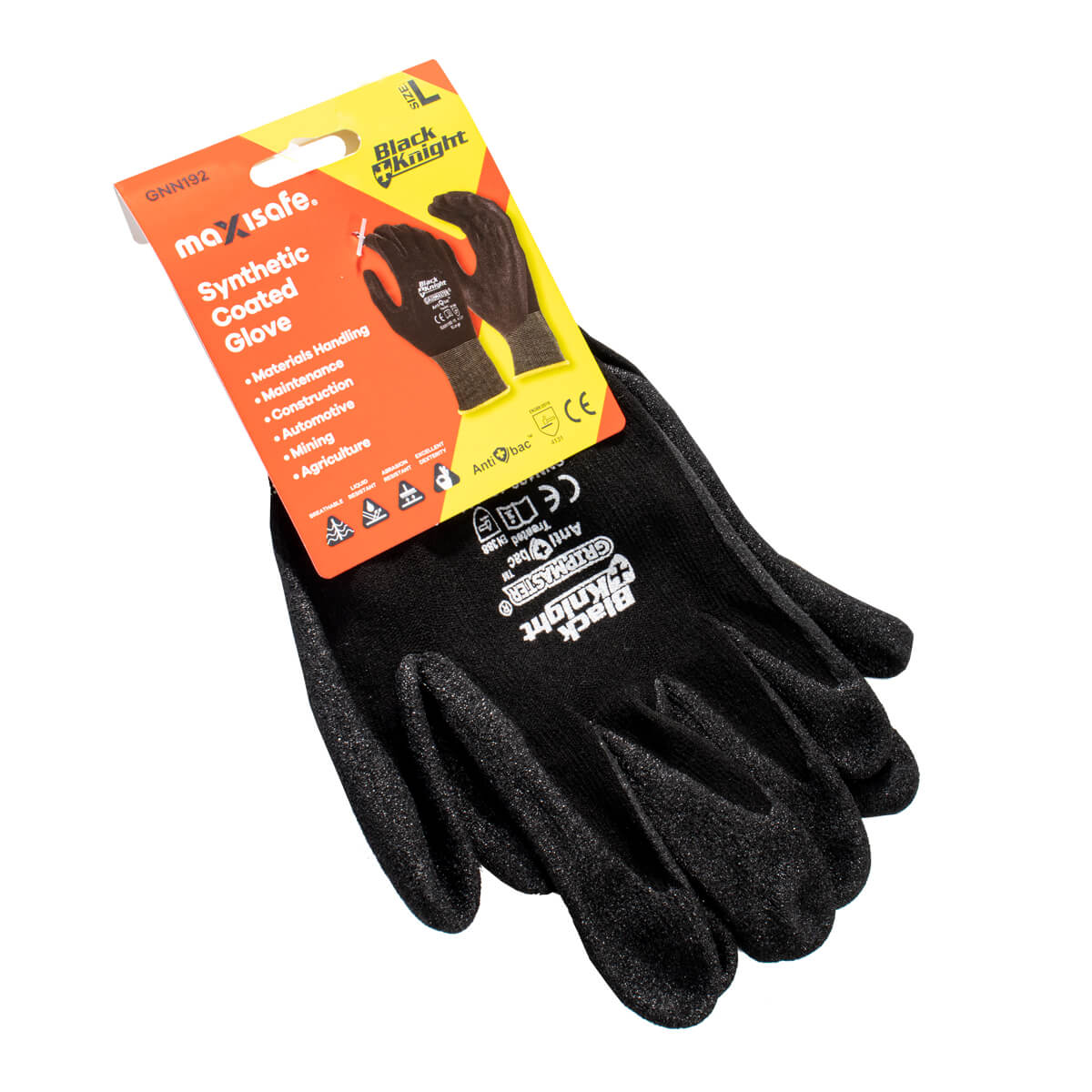 Gloves Synthetic Coated Gripmaster Large MaxiSafe